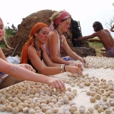 Blissballs in the making